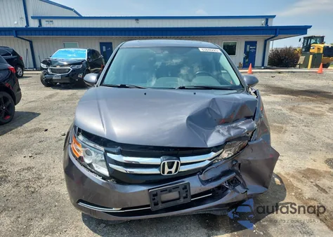 2015 Honda Odyssey Exl from USA, damaged, VIN 5FNRL5H60FB044952
